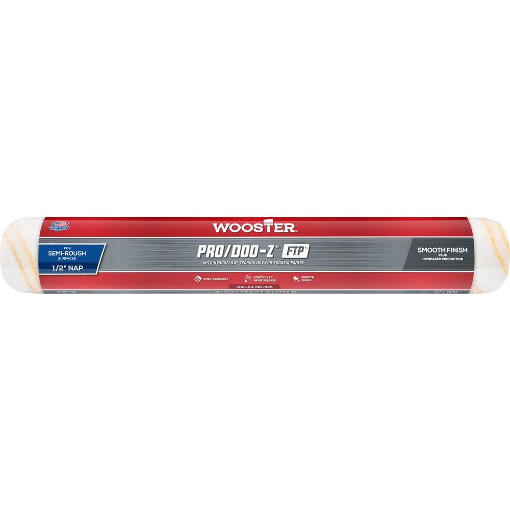 Wooster Brush Paint Roller Cover: 1/2" Nap, 18" Wide - RR667-18
