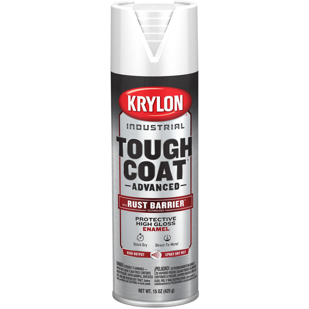 Krylon Spray Paint: Gray, Gloss, 15 oz Net Fill, Rust-Preventive Acrylic Alkyd Enamel - K00879008