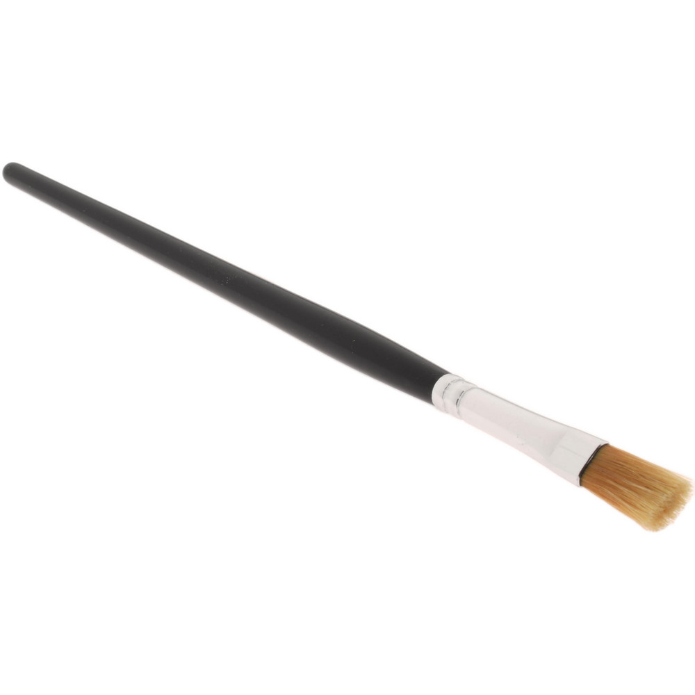 PRO-SOURCE Artist Brush: #4 Industry Size, 3/16" Wide, Nylon - AUB04-2