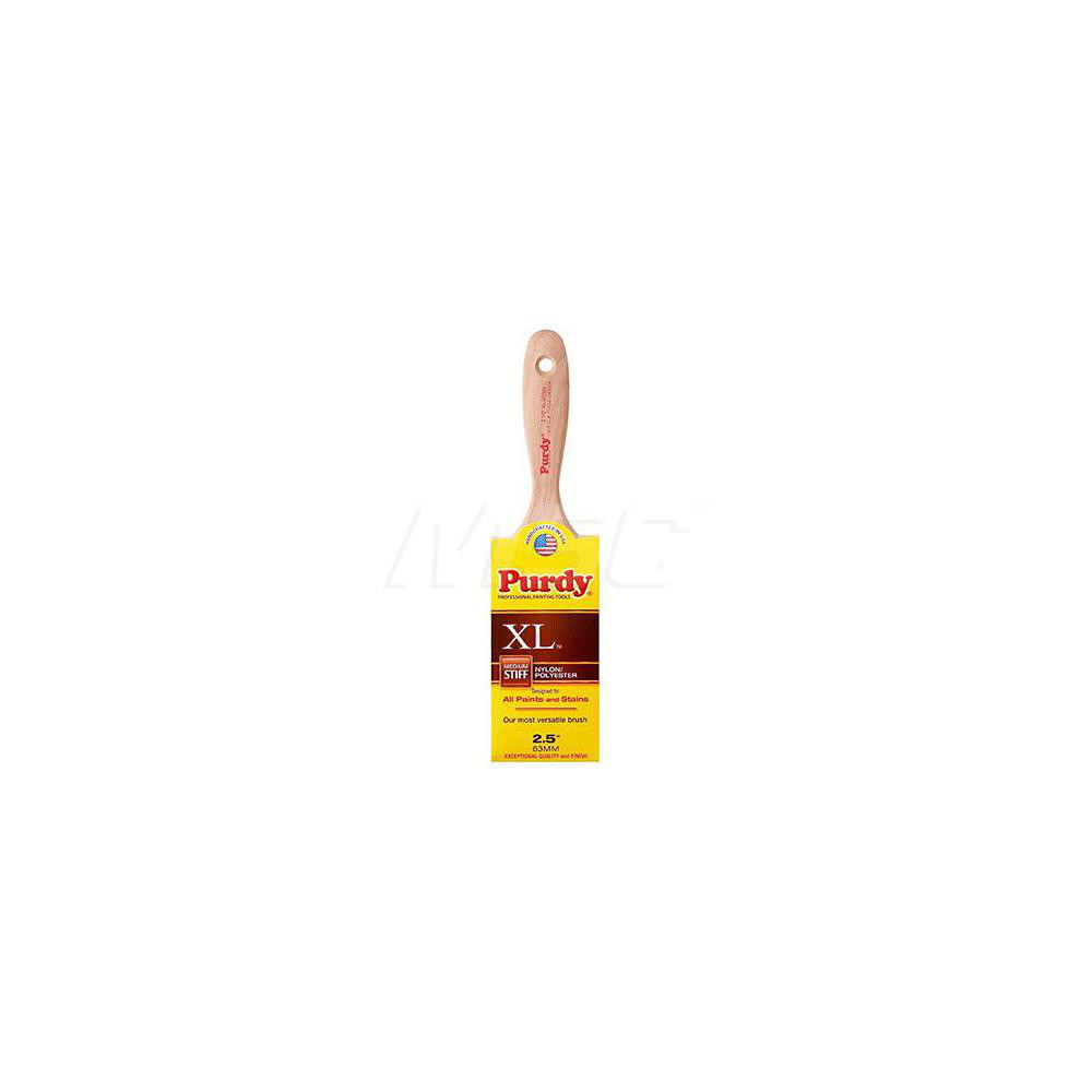 Purdy Paint Brush: 3" Wide, Synthetic, Synthetic Bristle - 144380330