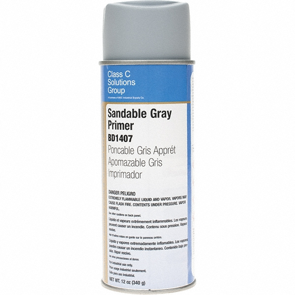 Krylon Spray Paint: Gray, Gloss, 12 oz Net Fill, Acrylic Enamel - K05531007