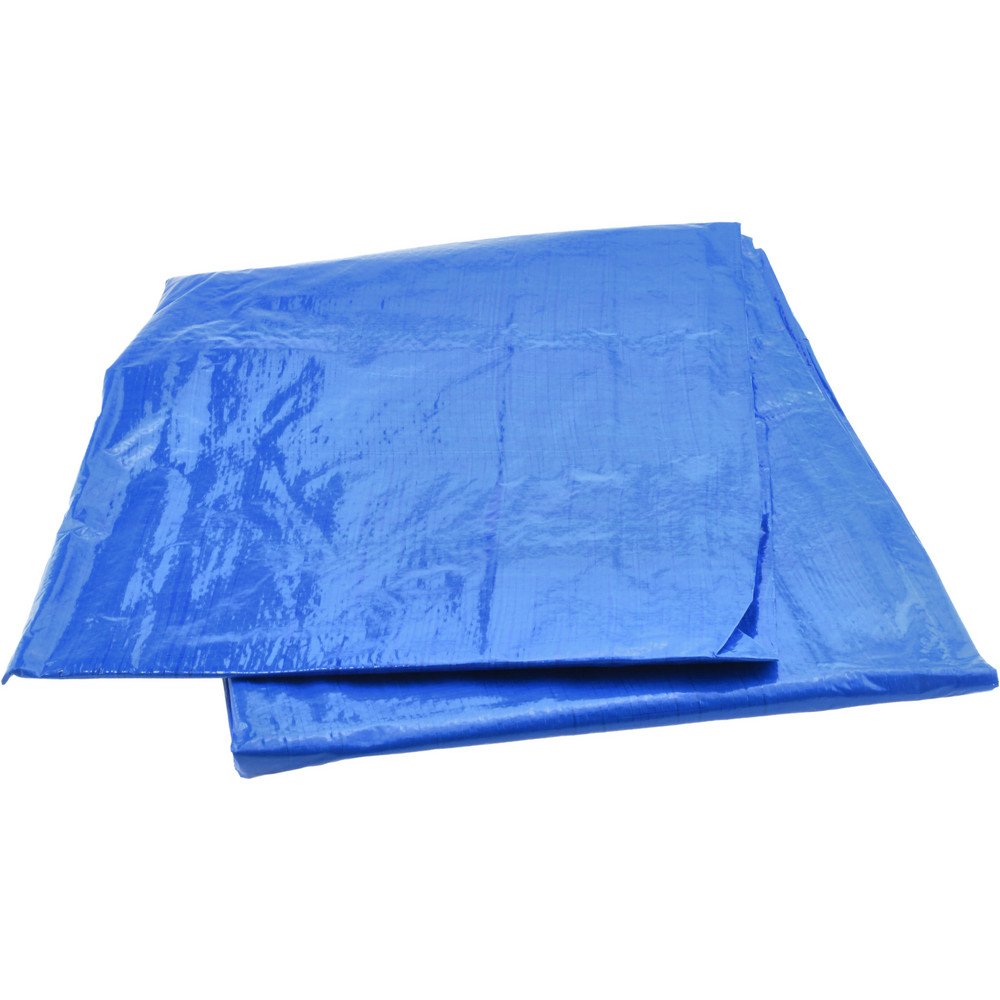 Xpose Safety Tarp/Dust Cover: Brown, Rectangle, Polyethylene, 25' Long x 12' Wide, 16 mil - BHD-1225-A