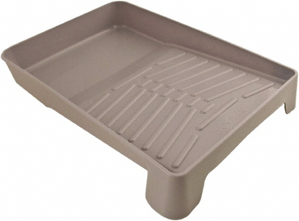Weiler Paint Trays & Liners: Paint Roller Tray, Paint Roller Tray, Metal, 2.000 qt, 2.000 qt, 2.000 qt, 9 - 49010
