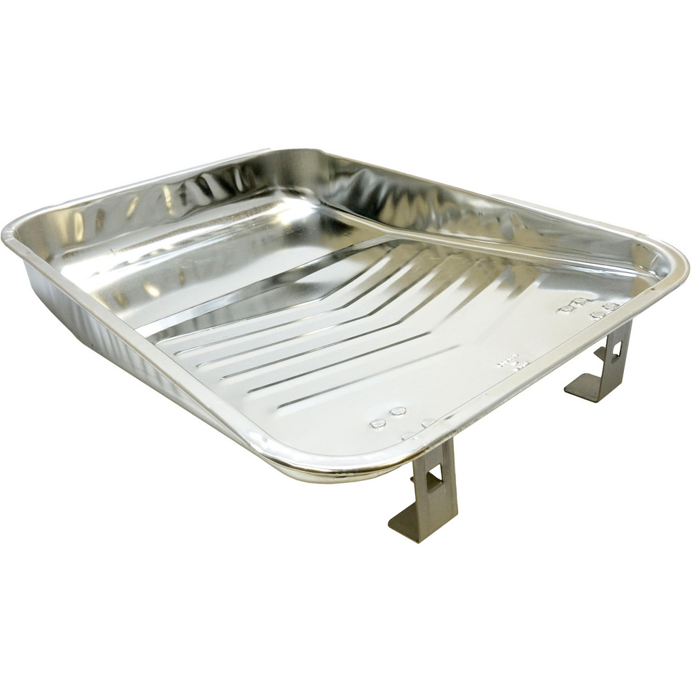 Weiler Paint Trays & Liners: Paint Roller Tray, Paint Roller Tray, Metal, 2.000 qt, 2.000 qt, 2.000 qt, 9 - 49010
