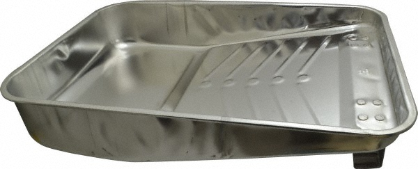 Weiler Paint Trays & Liners: Paint Roller Tray, Paint Roller Tray, Metal, 2.000 qt, 2.000 qt, 2.000 qt, 9 - 49010