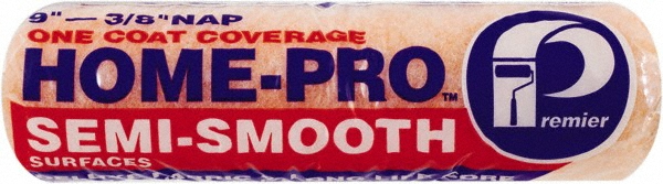 Rubberset Paint Roller Cover: 3/8" Nap, 9" Wide - 110268910
