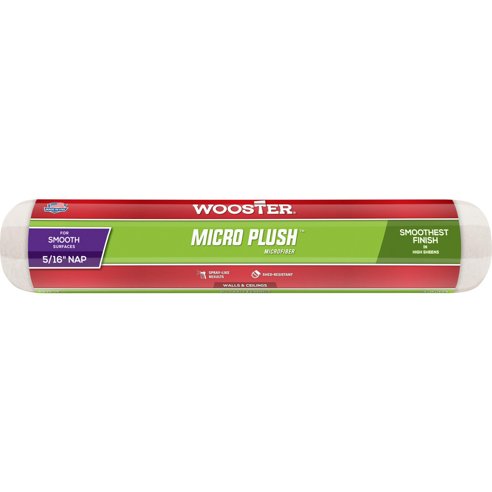 Wooster Brush Paint Roller Cover: 3/4" Nap, 18" Wide - R249-18