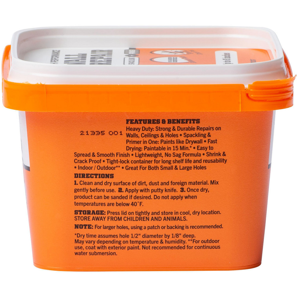 Gorilla Glue Drywall & Plaster Repair: 16 oz Tub - 103963