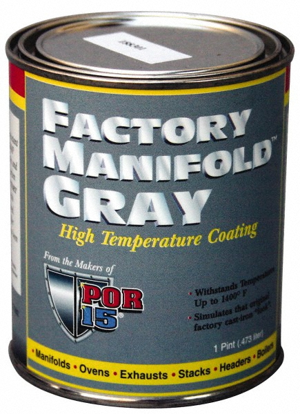 Rust-Oleum Industrial Enamel Paint: 1 gal, Gloss Finish, Silver Gray - 906402