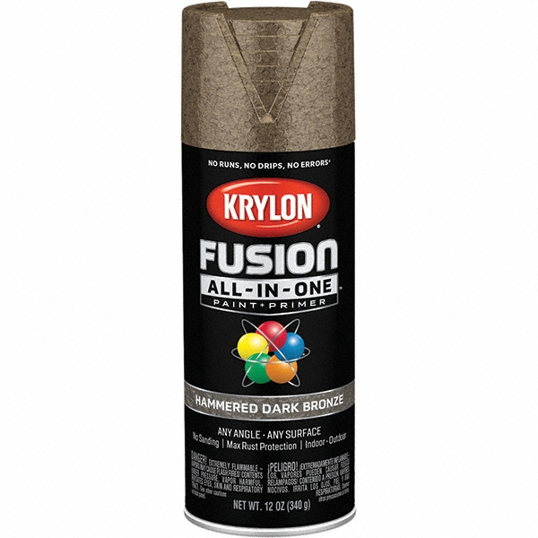 Rust-Oleum Spray Paint: Metallic, Hammertone, 12 oz Net Fill, Spray Paint, Rustproof Enamel, Rust Protector & Rust-Preventive Acrylic Alkyd Enamel - 7214830
