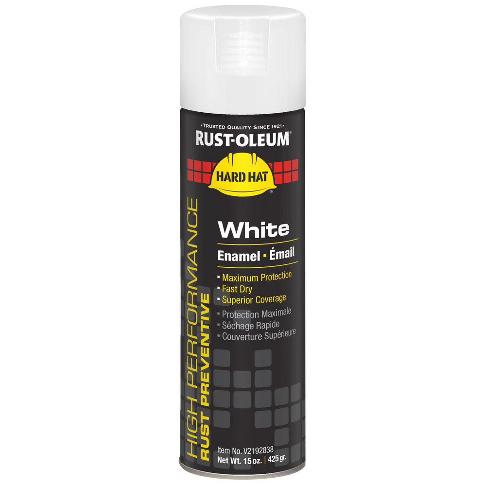 Rust-Oleum Rustproof Enamel Spray Paint: Light Machinery Gray, Gloss, 15 oz - 7581838