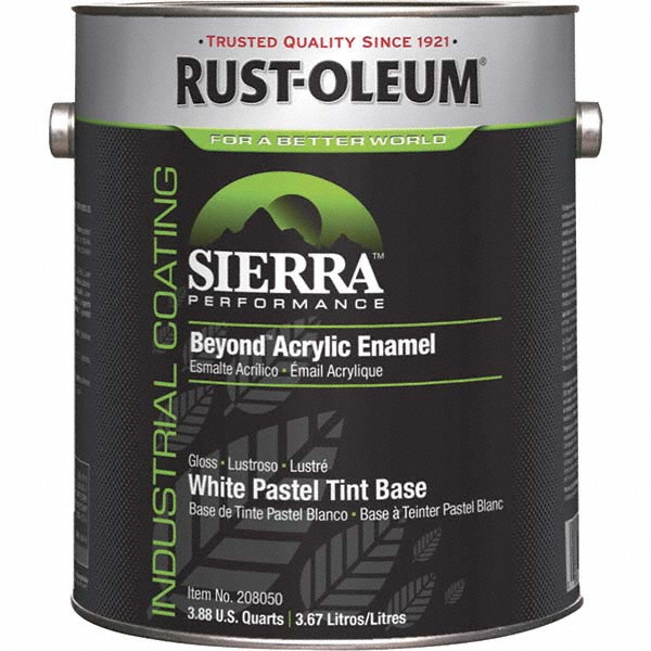 Krylon Acrylic Enamel Paint: Gloss Finish, White Base - K11072501
