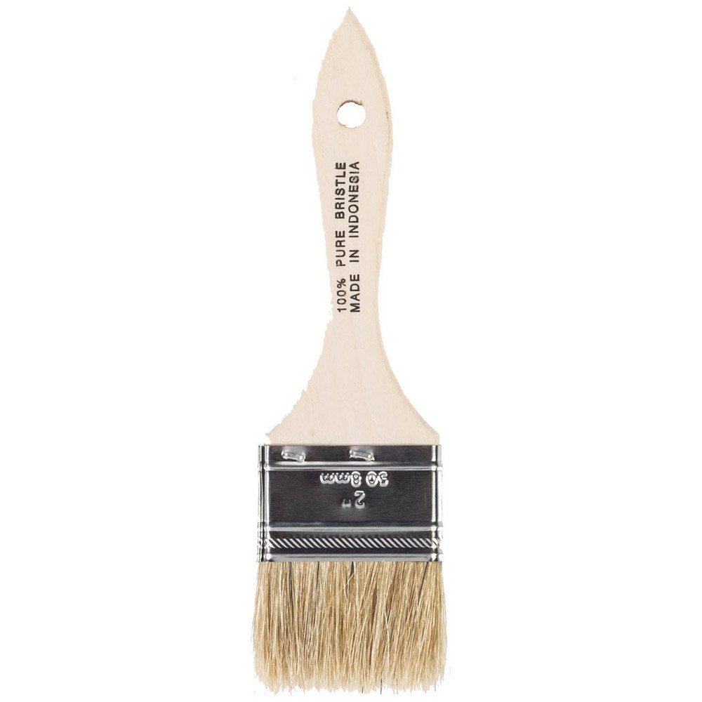 Wooster Brush Paint Brush: 3" Wide, Hog, Natural Bristle - 1123-3