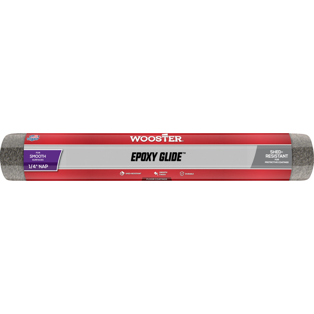 Wooster Brush Paint Roller Cover: 1/4" Nap, 18" Wide - R232-18