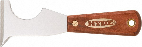 Hyde Tools Stiff High Carbon Steel 2-Edge Scraper - 10510