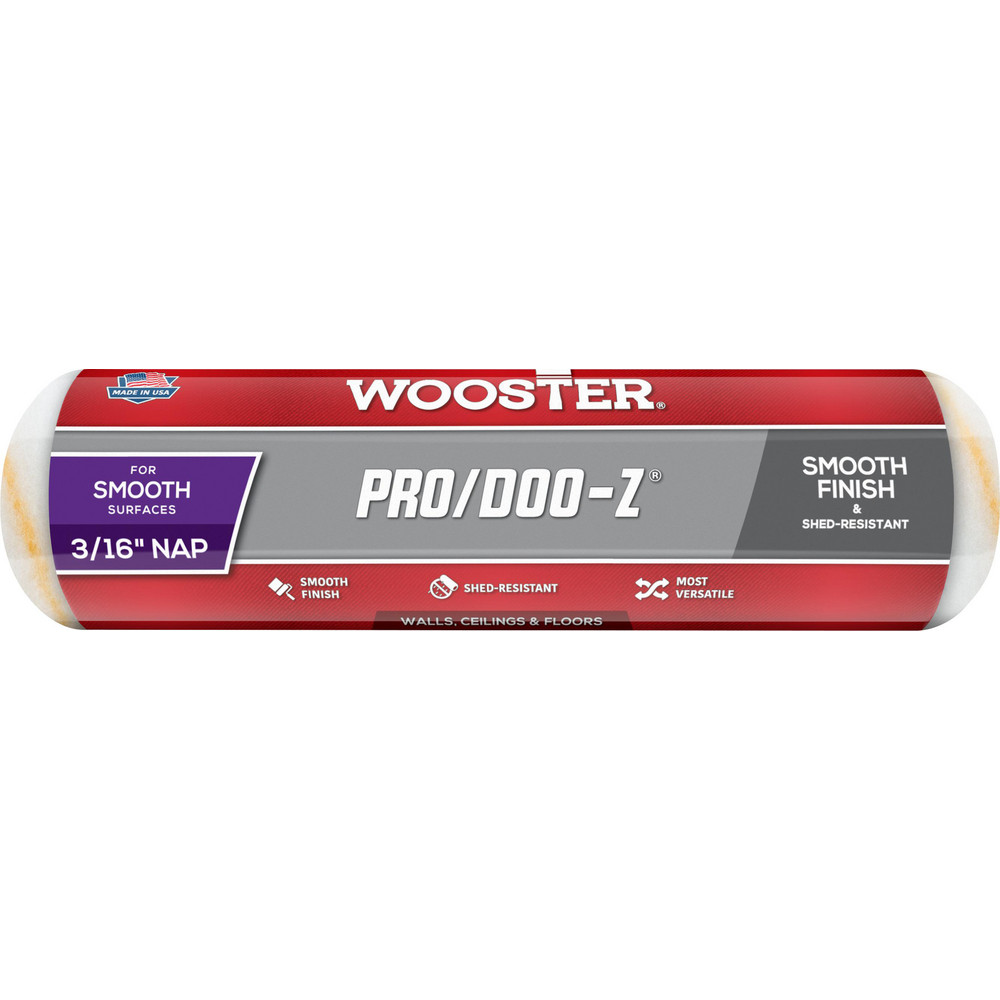 Wooster Brush Paint Roller Cover: 3/8" Nap, 9" Wide - RR742-9