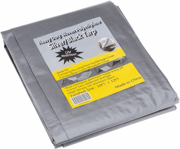 Value Collection 12/18PZ 8X10' BRN REGULAR CANVAS TARP - TCR12010010-BROWN