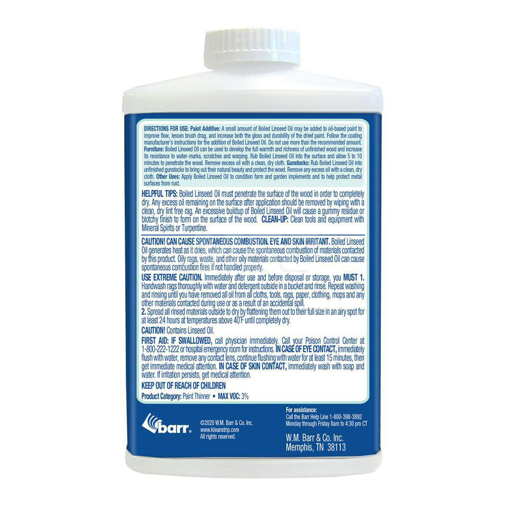 Klean-Strip® 1 Qt Metal Can Clear Wood Stain - QKLO146