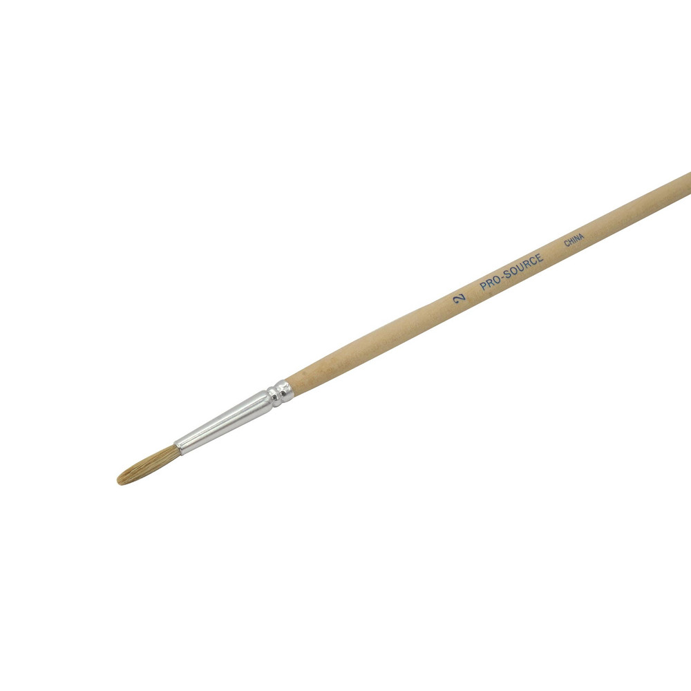 PRO-SOURCE Artist Brush: #2 Industry Size, 5/32" Wide, Boar & Pig - AUB03-2