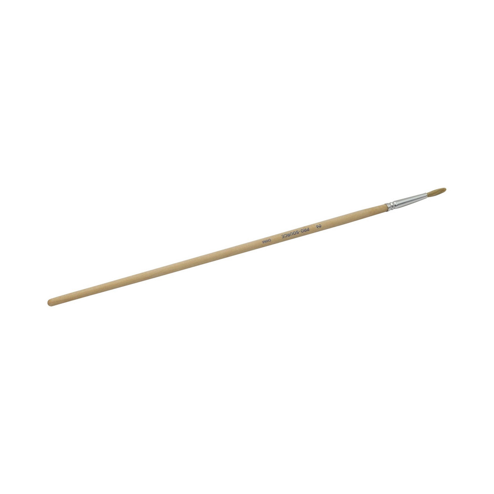 PRO-SOURCE Artist Brush: #2 Industry Size, 5/32" Wide, Boar & Pig - AUB03-2