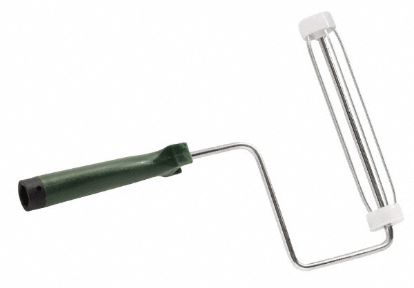 Wooster Brush Paint Roller Frames & Accessories: Product Type: Roller Frame; For Use With: 9" Rollers; Frame Material: Steel; Handle Material: Soft Rubber - R014