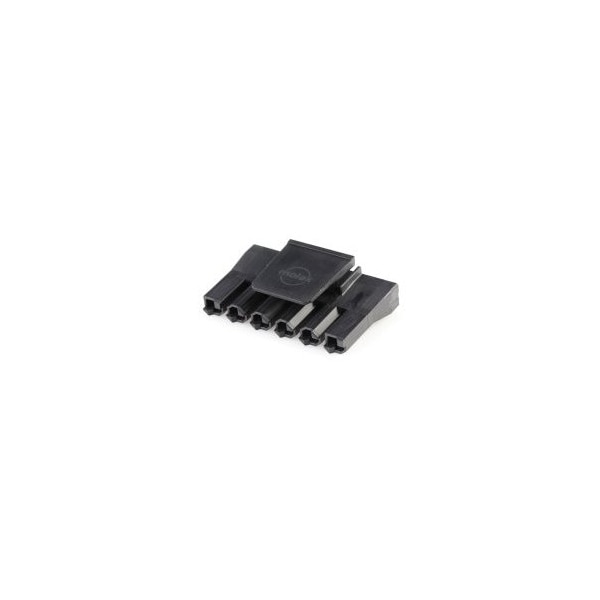 Molex Super-Sabre Rcpt Hsg V-0 6ckt - 172672-2006