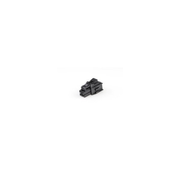 Molex NANOFIT RCPT HSG DLR 4CKT TPA BLK - 105308-1204