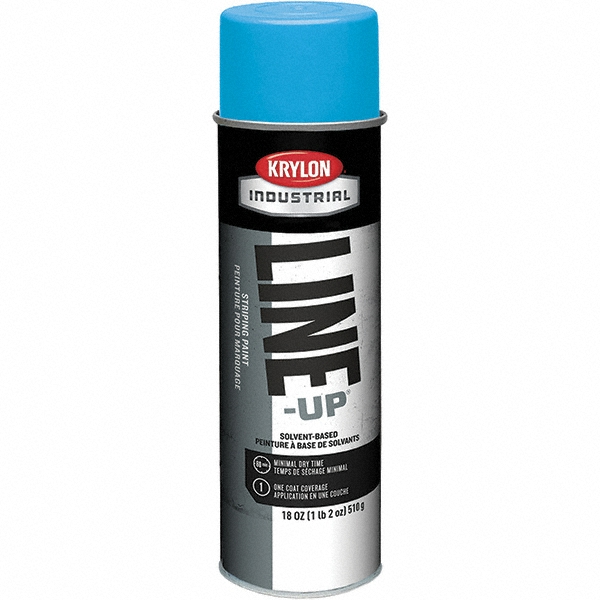 Rust-Oleum Industrial Enamel Paint: 5 gal, Gloss Finish, Safety Blue - 925300