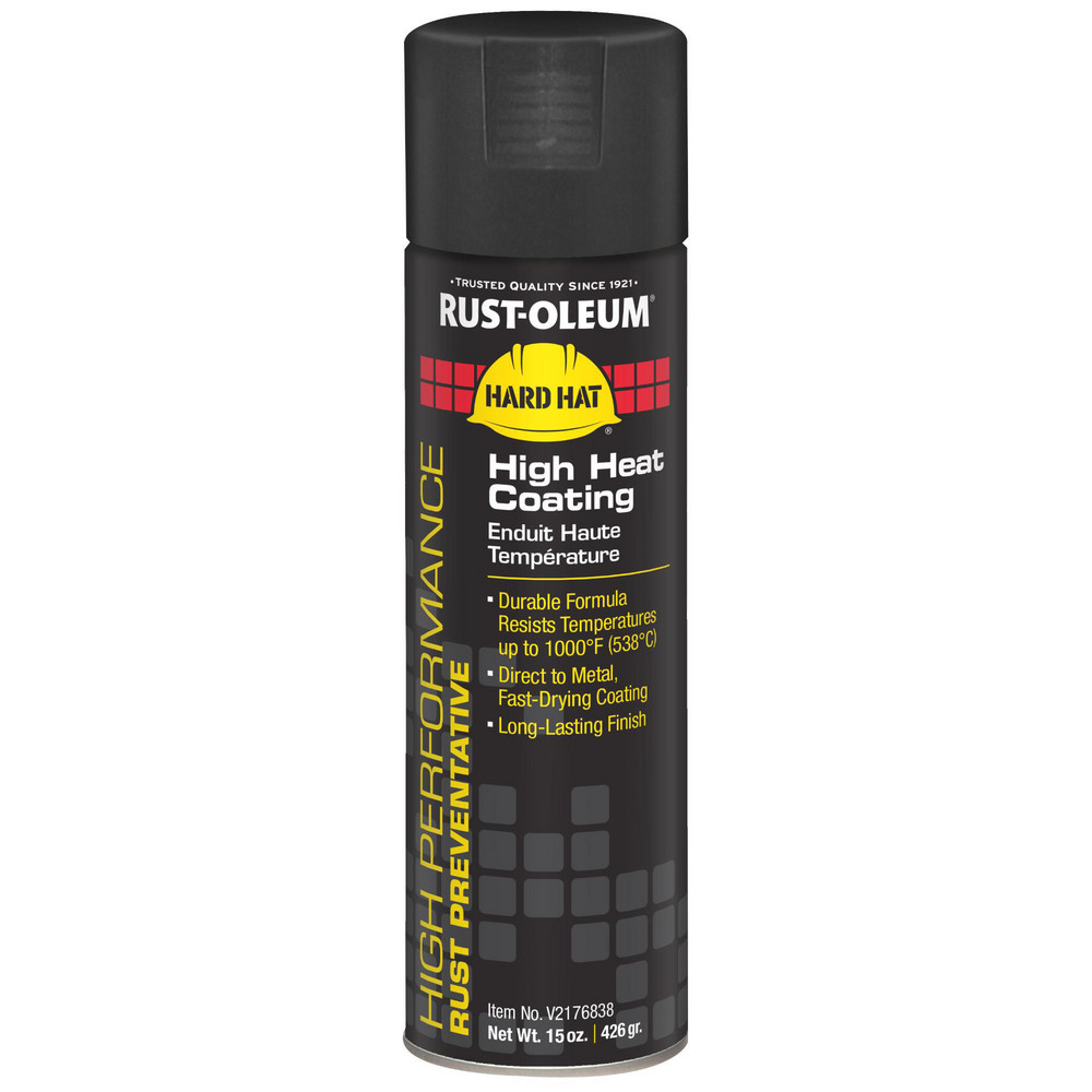 All-Weather Spray Paint: Red, Flat, 16 oz Net Fill, Water-Based Aerosol - 61191