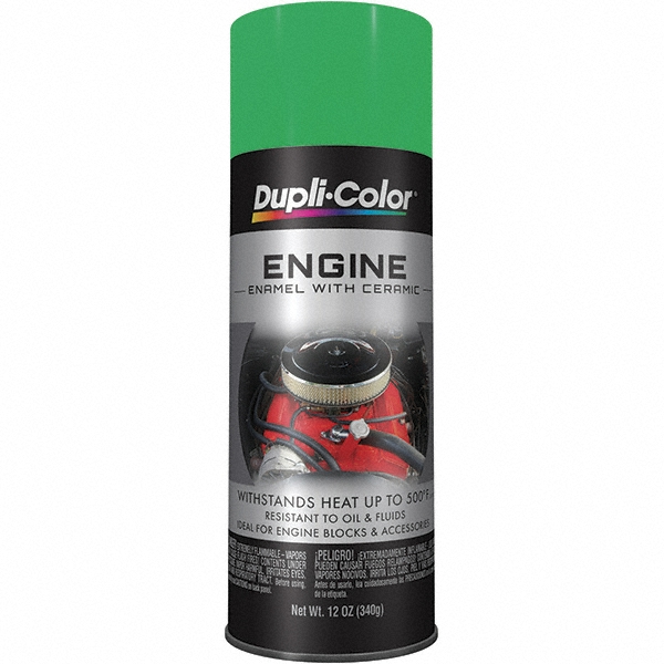 Krylon Spray Paint: Green, Gloss, 12 oz Net Fill, Rustproof Enamel - K09223008
