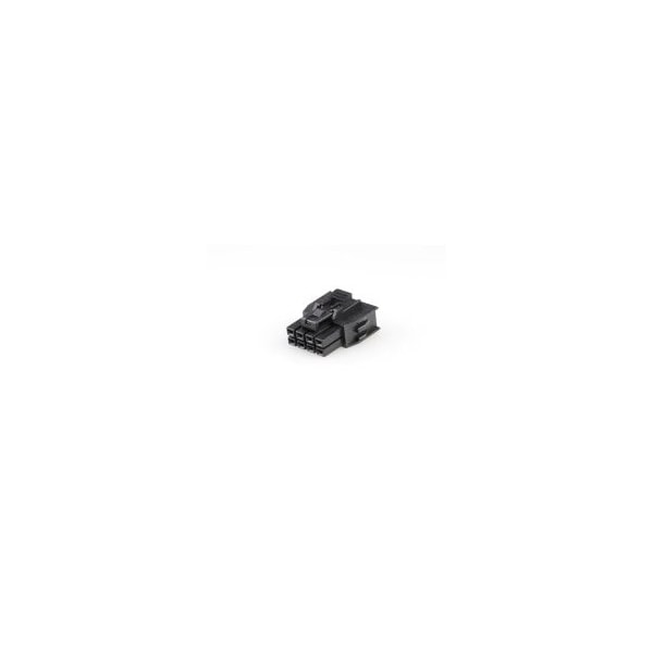 Molex NANOFIT RCPT HSG DLR 8CKT TPA BLK - 105308-1208