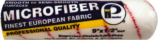 Premier Paint Roller Paint Roller Cover: 3/8" Nap, 9" Wide - 3PKMCR-38