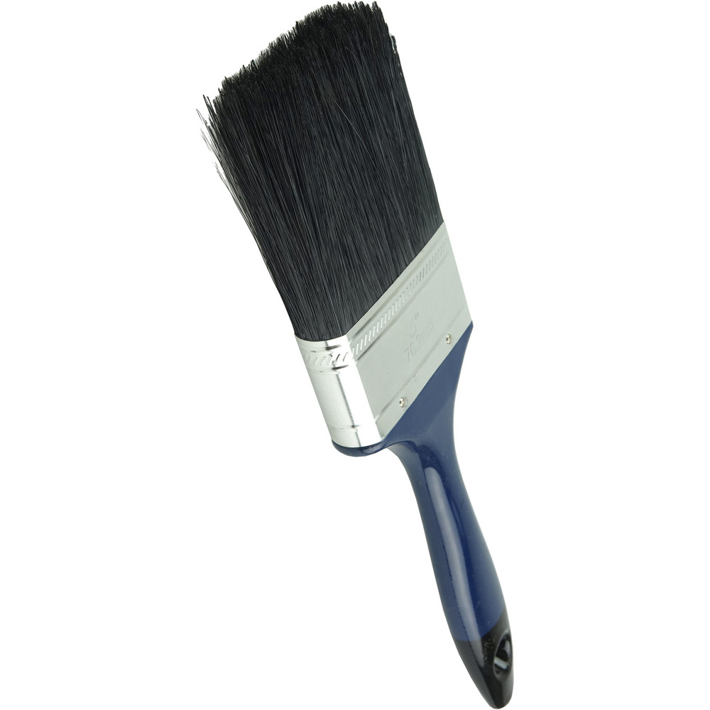 Weiler Paint Brush:  3" Wide, China Bristle,  Synthetic Bristle - 40004