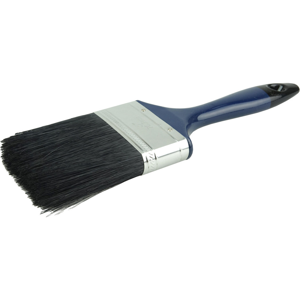 Weiler Paint Brush:  3" Wide, China Bristle,  Synthetic Bristle - 40004