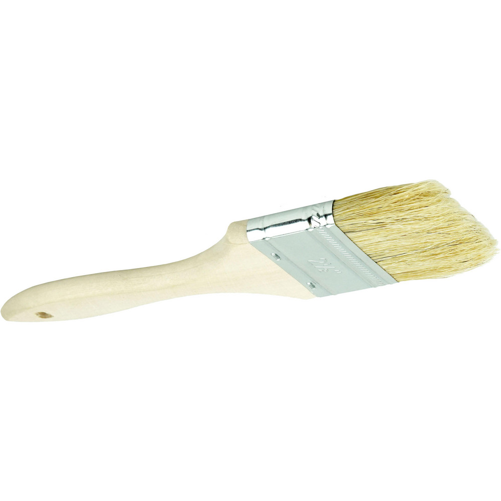 Weiler Paint Brush:  2-1/2" Wide, China Bristle,  Natural Bristle - 40182