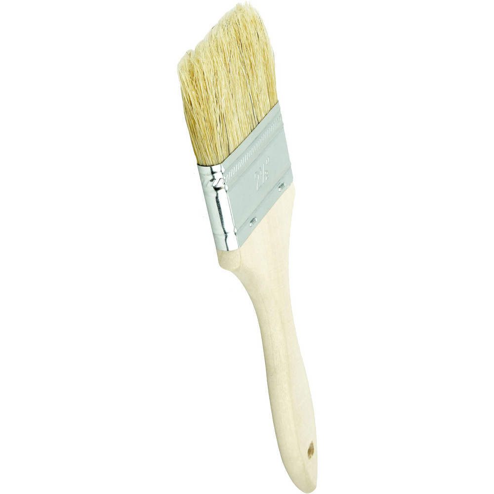 Weiler Paint Brush:  2-1/2" Wide, China Bristle,  Natural Bristle - 40182