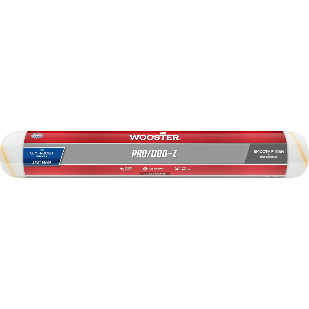 Wooster Brush Paint Roller Cover: 1/2" Nap, 18" Wide - RR643-18