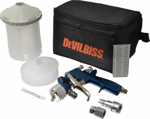 DeVilbiss Gravity Feed High Volume/Low Pressure Paint Spray Gun - FLG-HVG-315