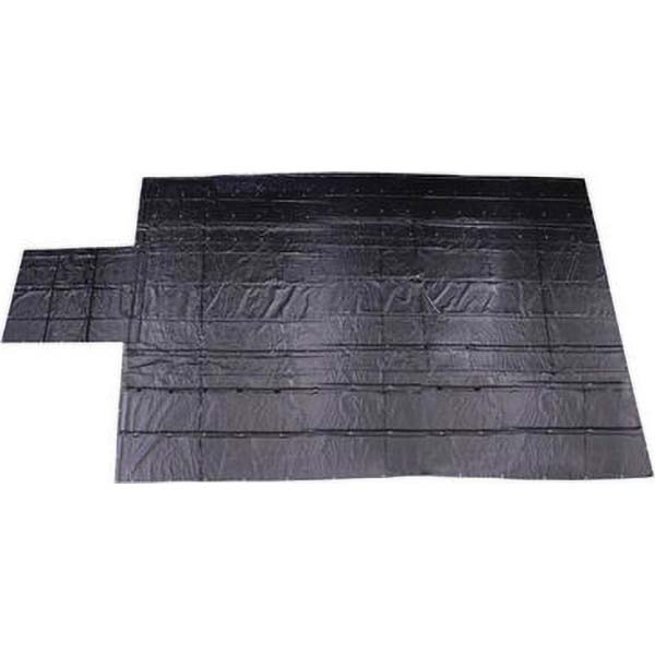 US Cargo Control Tarp/Dust Cover: 27' Wide, 27' Long, Polyester - HST16274-BLK