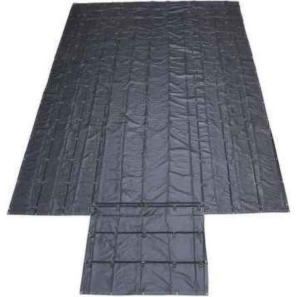 US Cargo Control Tarp/Dust Cover: 27' Wide, 27' Long, Polyester - HST16274-BLK
