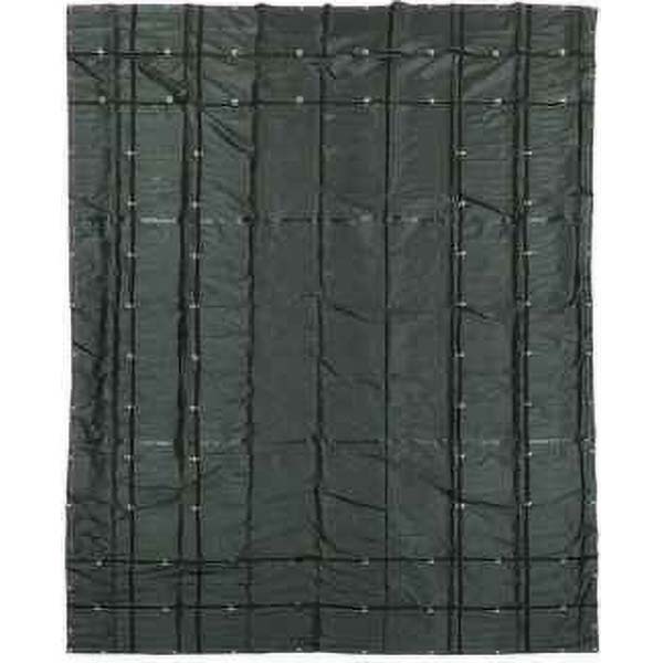 US Cargo Control Tarp/Dust Cover: 27' Wide, 27' Long, Polyester - HST16274-BLK