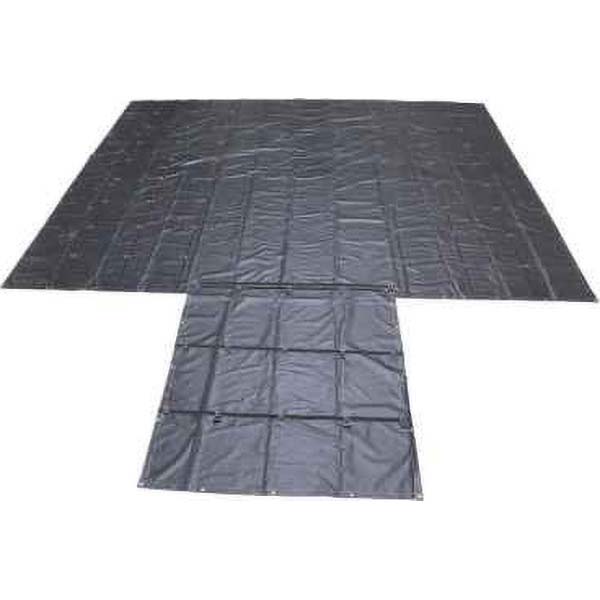US Cargo Control Tarp/Dust Cover: 27' Wide, 27' Long, Polyester - HST16274-BLK