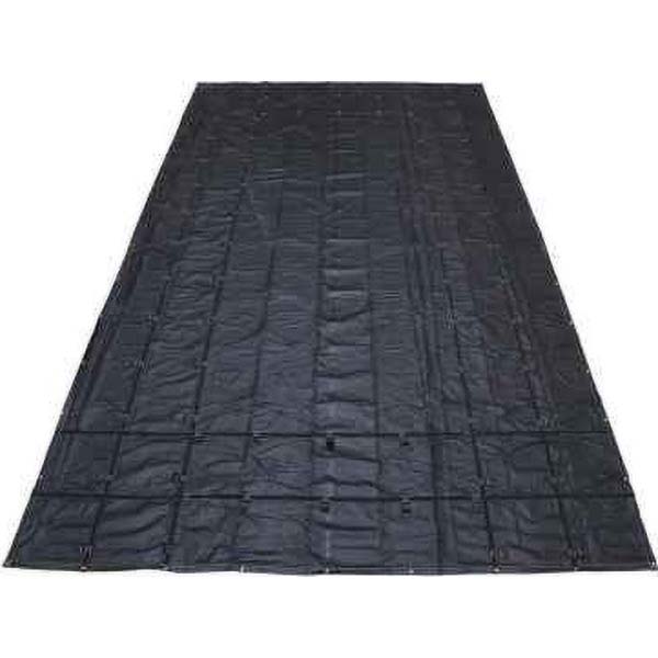 US Cargo Control Tarp/Dust Cover: 27' Wide, 27' Long, Polyester - HST16274-BLK