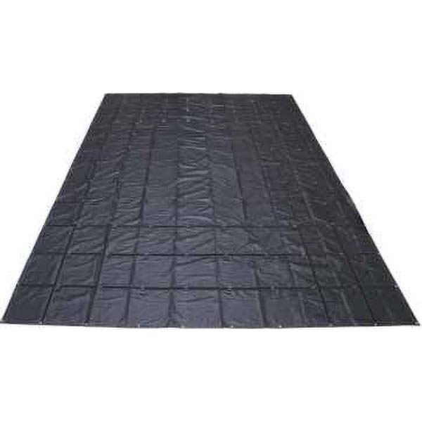 US Cargo Control Tarp/Dust Cover: 27' Wide, 27' Long, Polyester - HST16274-BLK