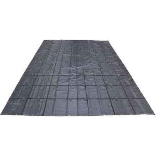 US Cargo Control Tarp/Dust Cover: 27' Wide, 27' Long, Polyester - HST16274-BLK