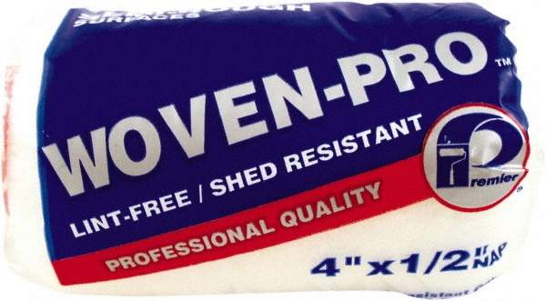 Wooster Brush Paint Roller Cover: 1/2" Nap, 4" Wide - R204-4