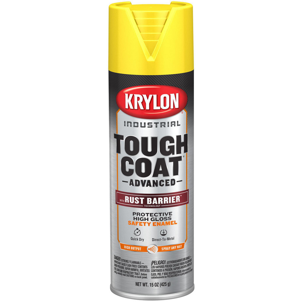 Krylon Spray Paint: White, Gloss, 15 oz Net Fill, Rust-Preventive Acrylic Alkyd Enamel - K00929008