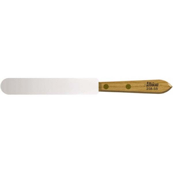 Albion Engineering Spatula: Stainless Steel, 1-1/2" Wide - 258-10SL