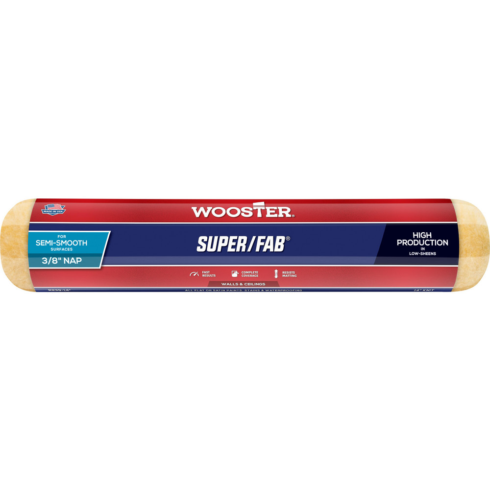 Wooster Brush Paint Roller Cover: 1" Nap, 7" Wide - R242-7