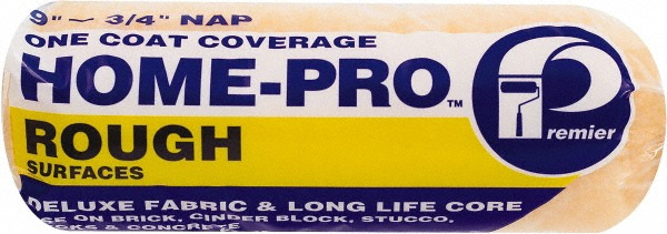 Premier Paint Roller Paint Roller Cover: 1/2" Nap, 9" Wide - 3LF50